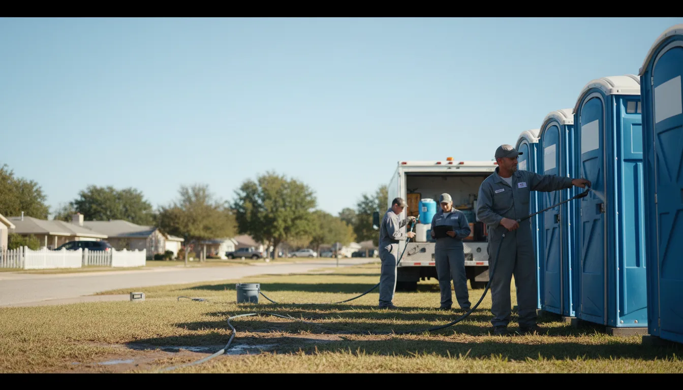 Long-Term Portable Toilet Rental in Leona, TX near me